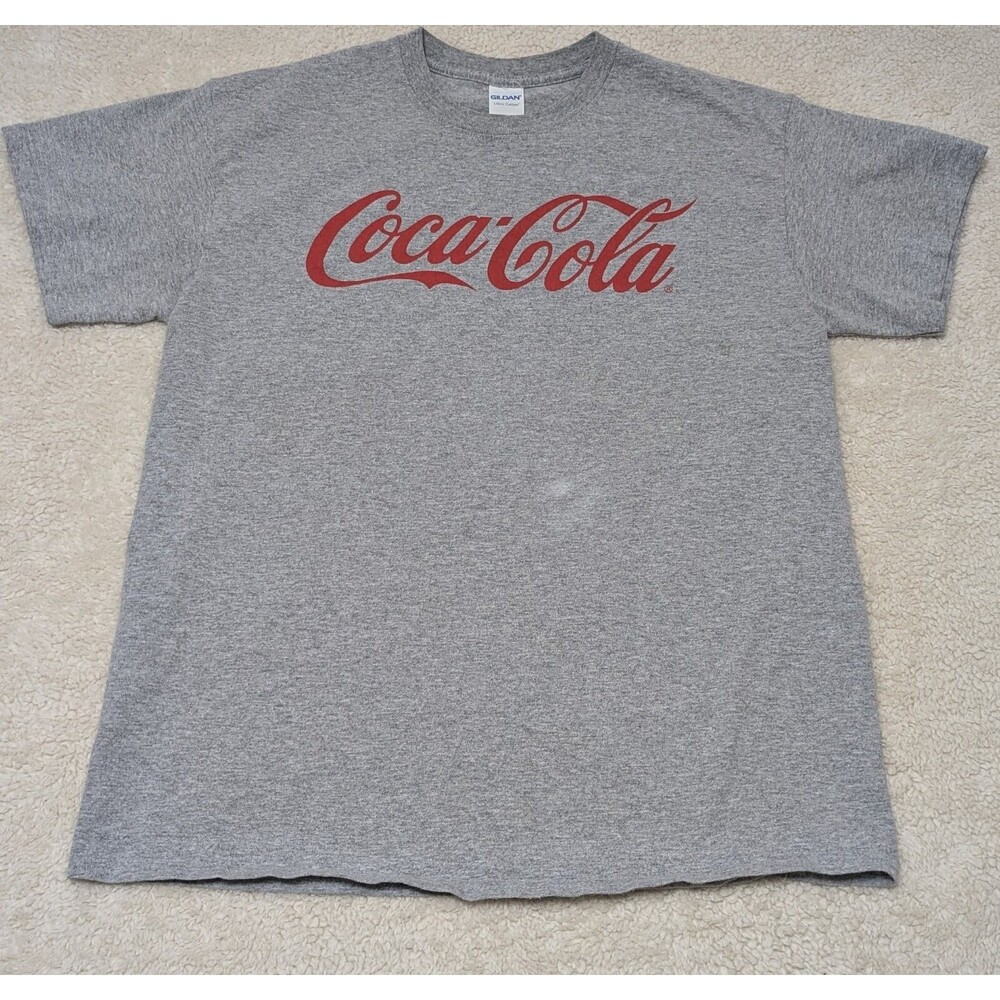 Vintage Coco-Cola T Shirt Medium (Fit 38" X 25") **FLAWED** Ultra Cotton Gilden